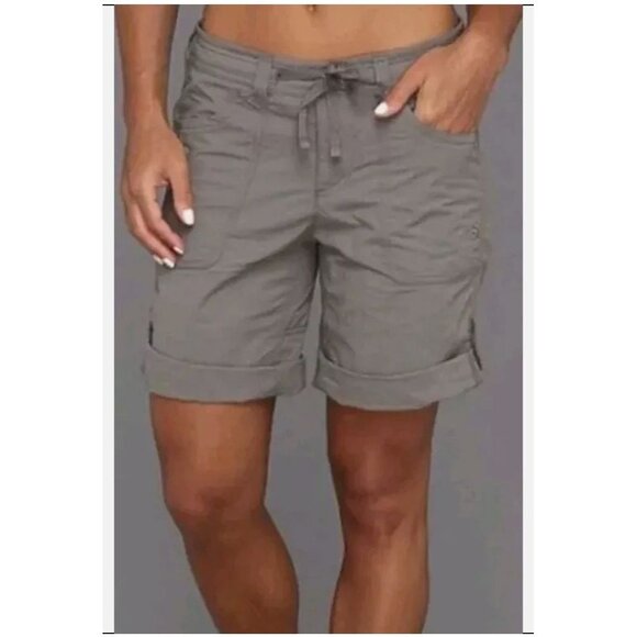 The North Face Pants - The North Face Horizon II Roll Up Short Women's 14 Beige Hike Quick Dry